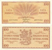 100 Markkaa 1957 AM5754066 kl.8